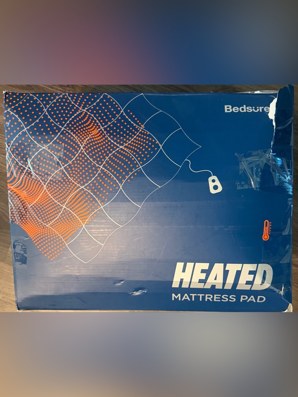 Heated Mattress Pad - Blue